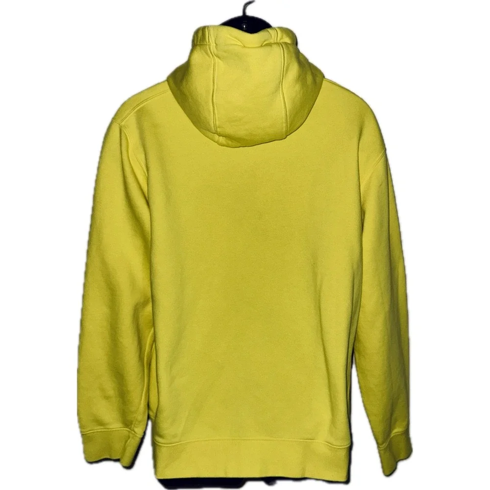 Nike Oregon Ducks Yellow Hoodie  Mens Large Fleece Long Sleeve Sweatshirt NCAA